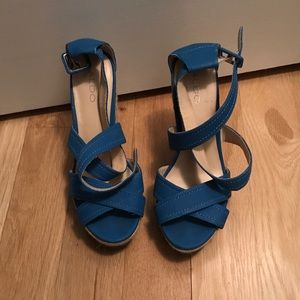 Aldo Blue Wedges